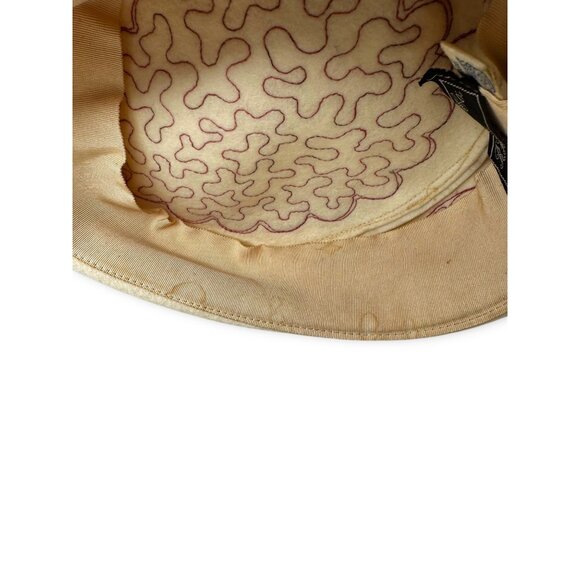 Vintage R H Macy Wool Felt Hat Red Soutache Trim New York 40s 50s Mid Century - Picture 7 of 12